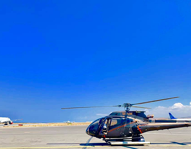 Helicopter Athens to Porto Heli